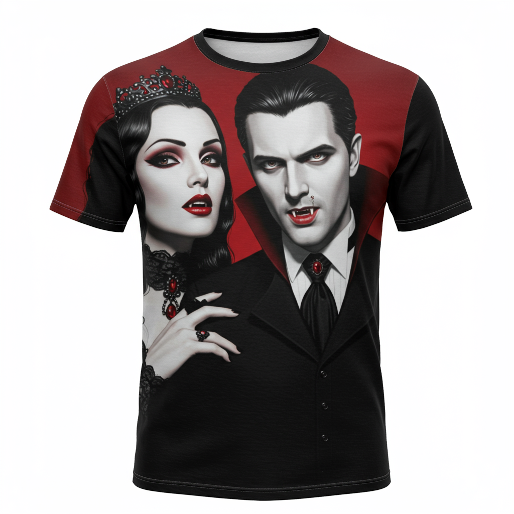 🩸 Royal Vampires 3D All-Over Print T-Shirt
