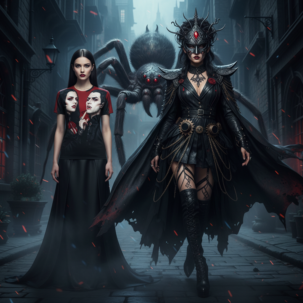 🩸 Royal Vampires 3D All-Over Print T-Shirt