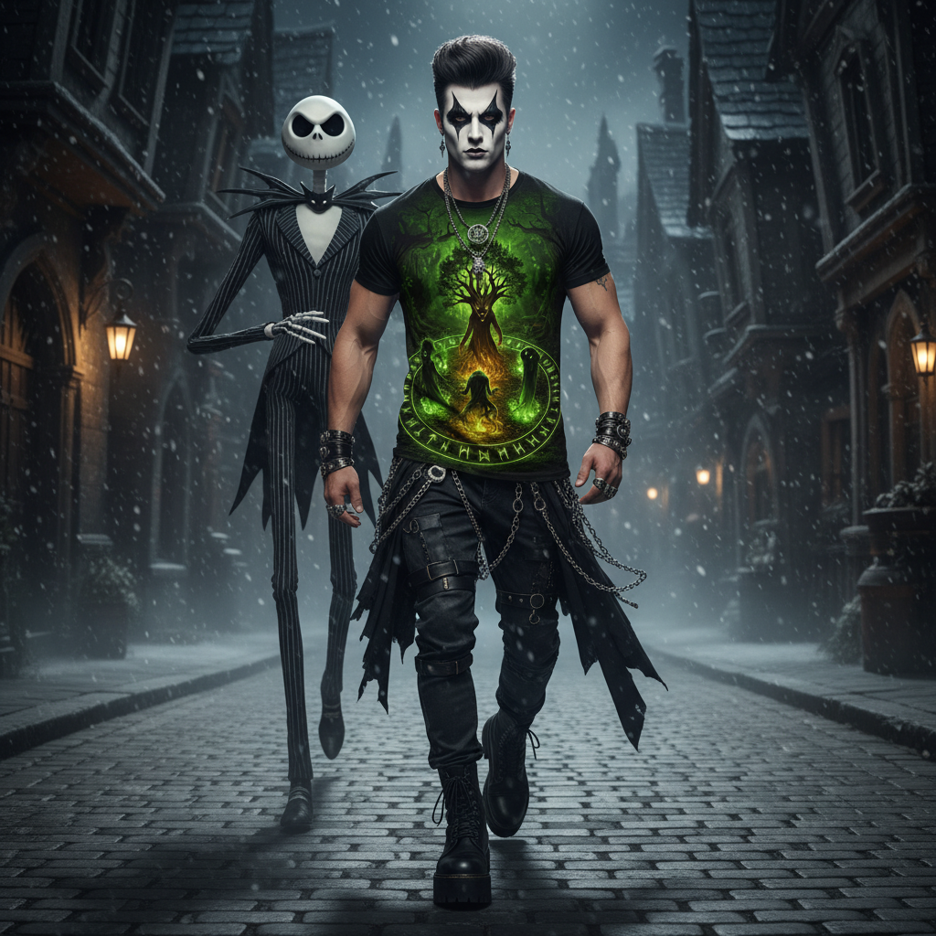 🌕 Ritual of the Forest 3D All-Over Print Shirt