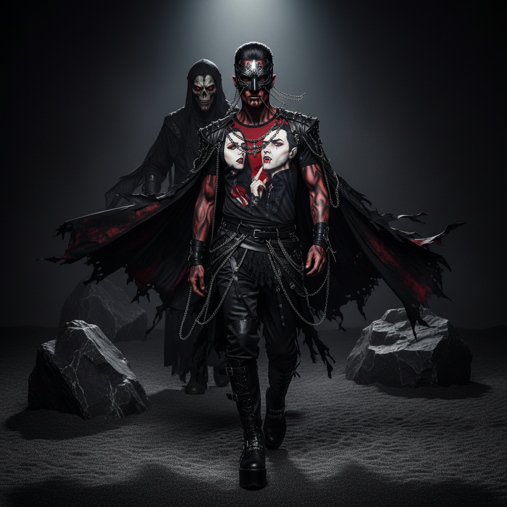 🩸 Royal Vampires 3D All-Over Print T-Shirt