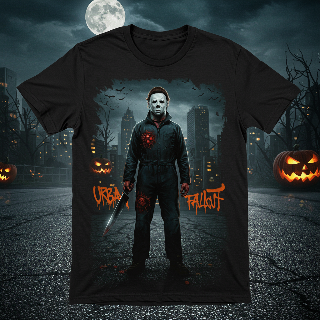 🔪 Urban Fallout 3D All-Over Print T-Shirt