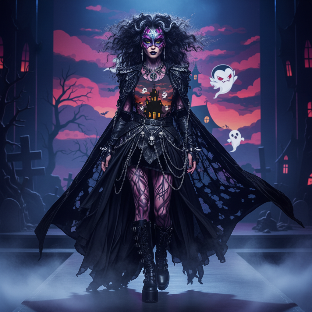 🩸 Haunted Mansion 3D All-Over Print T-Shirt