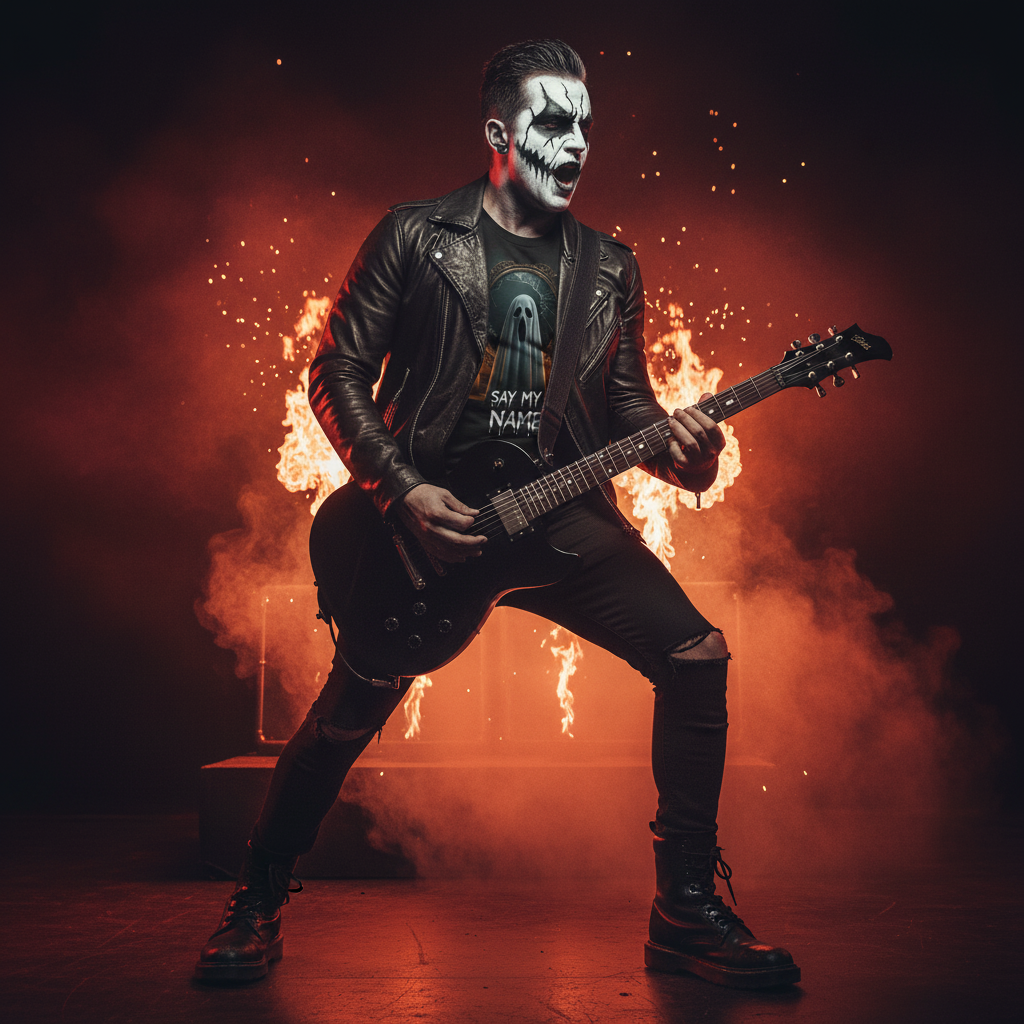 🕯️ Say My Name T-Shirt | Horror Ghost Design