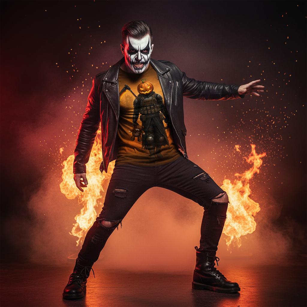 🎃 Pumpkin Reaper 3D All-Over Print T-Shirt