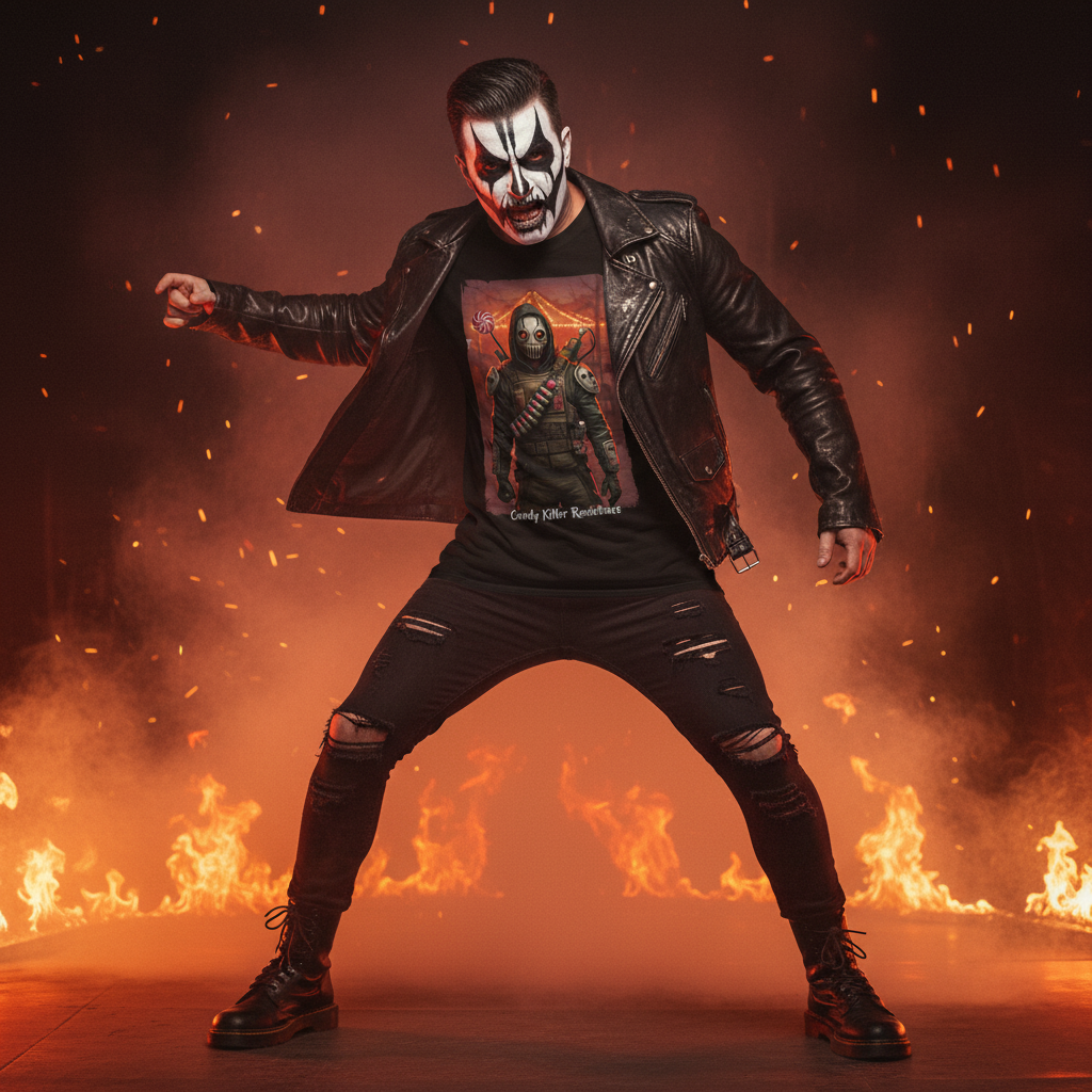 🍬 Candy Reaper 3D All-Over Print T-Shirt