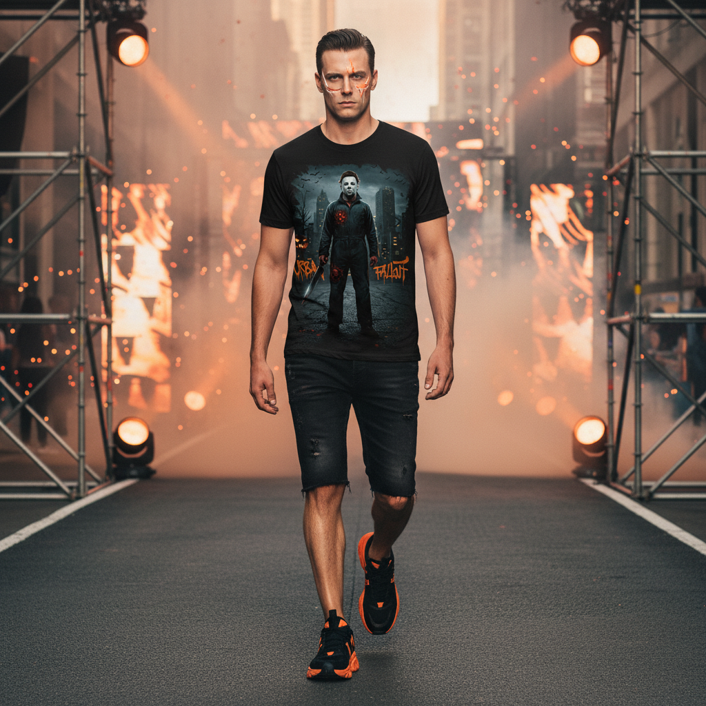 🔪 Urban Fallout 3D All-Over Print T-Shirt