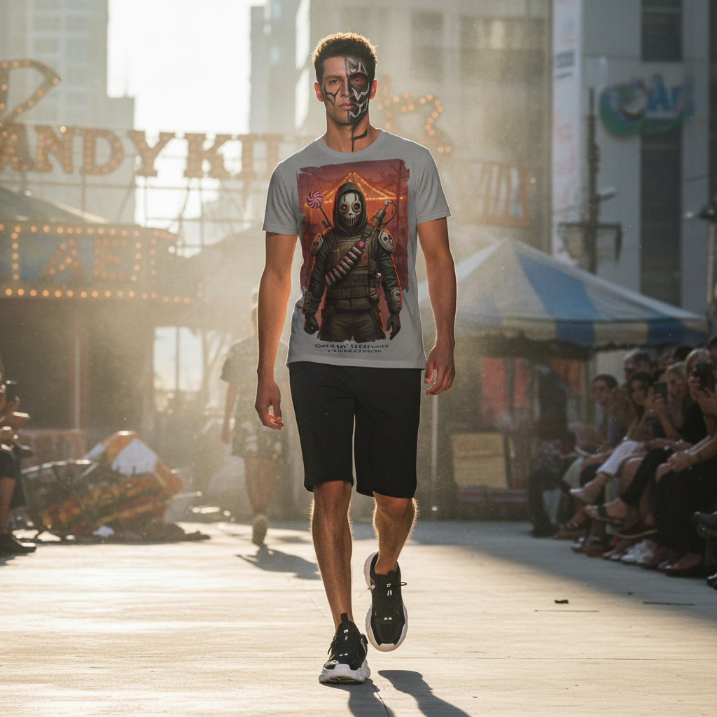 🍬 Candy Reaper 3D All-Over Print T-Shirt