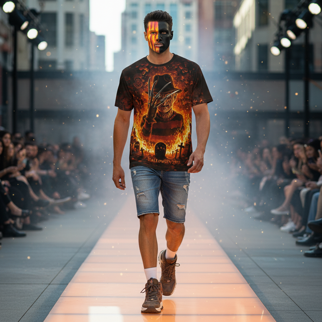 🔥 Nightmare Inferno 3D All-Over Print T-Shirt