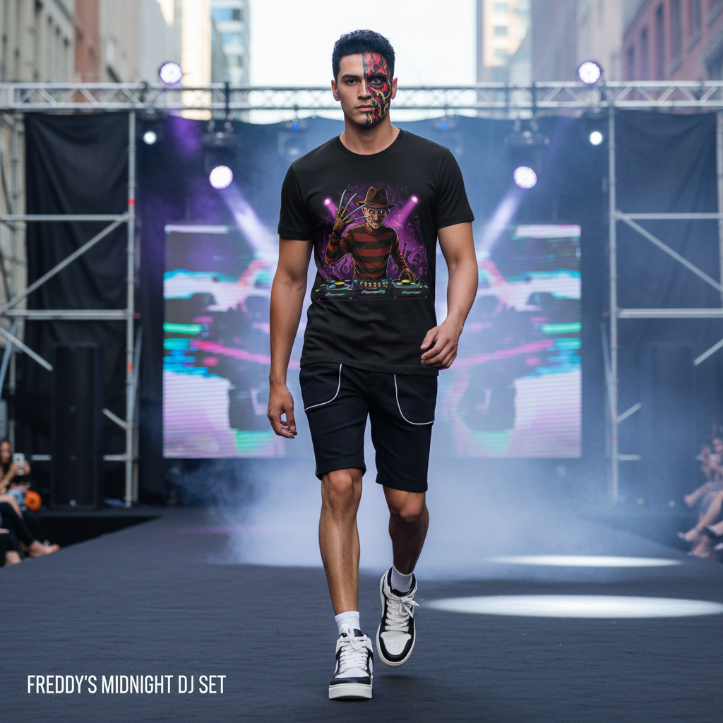 🎧 Nightmare DJ T-Shirt | Horror Remix Edition