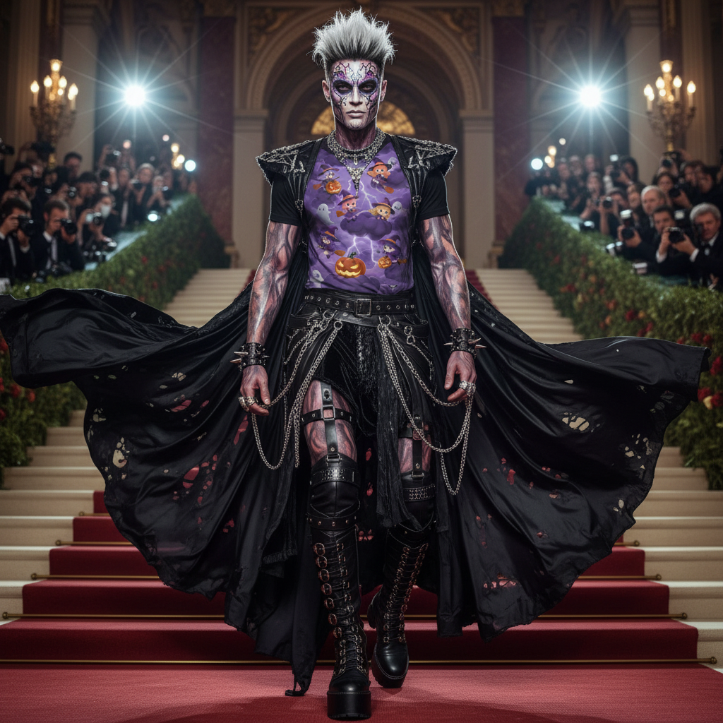 🧙‍♀️ Witchy Sky 3D All-Over Print Sleeve T-Shirt