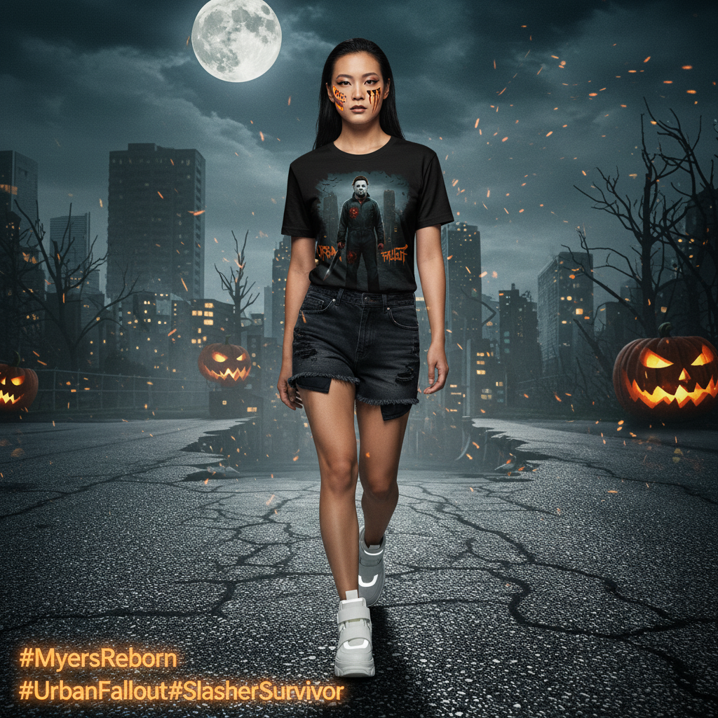 🔪 Urban Fallout 3D All-Over Print T-Shirt