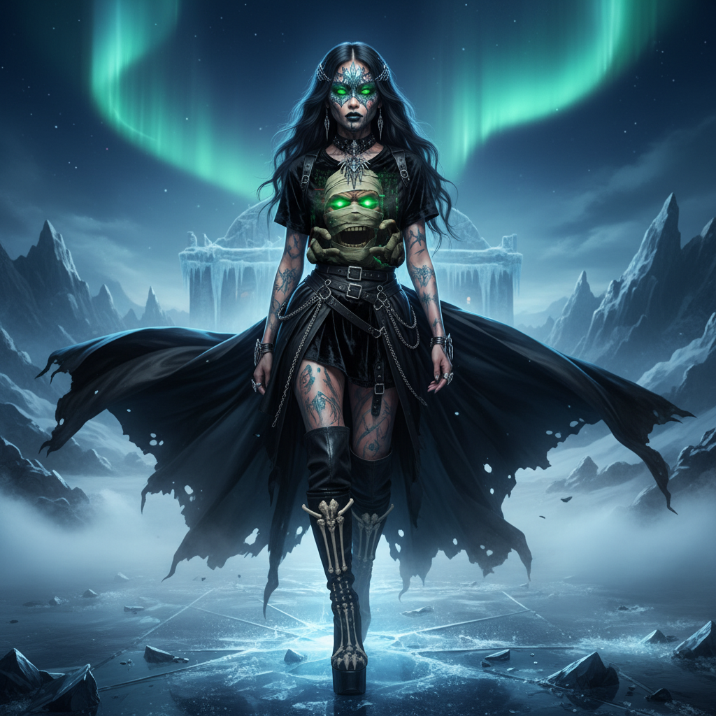 ⚡ Cyber Mummy 3D All-Over Print T-Shirt