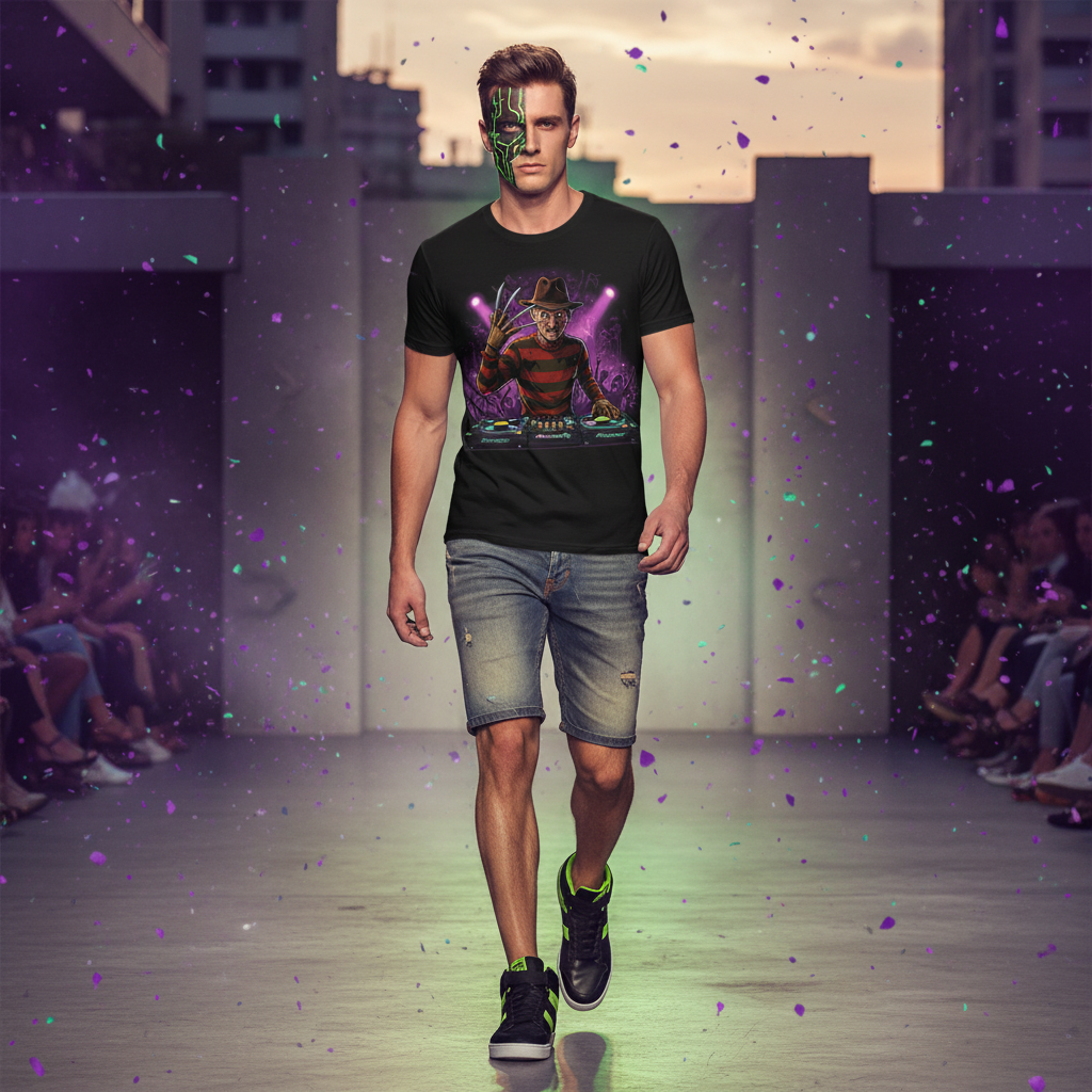 🎧 Nightmare DJ T-Shirt | Horror Remix Edition