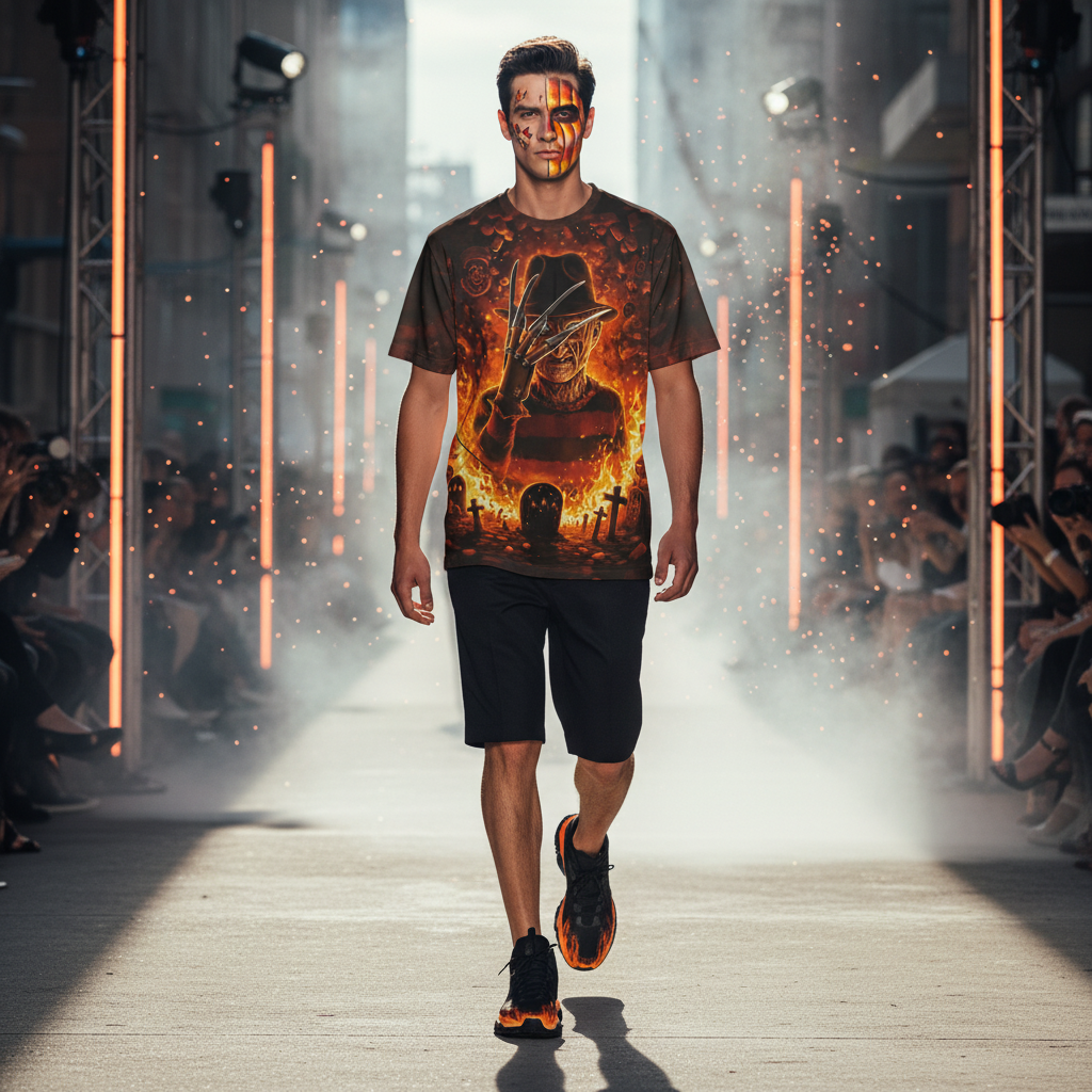 🔥 Nightmare Inferno 3D All-Over Print T-Shirt