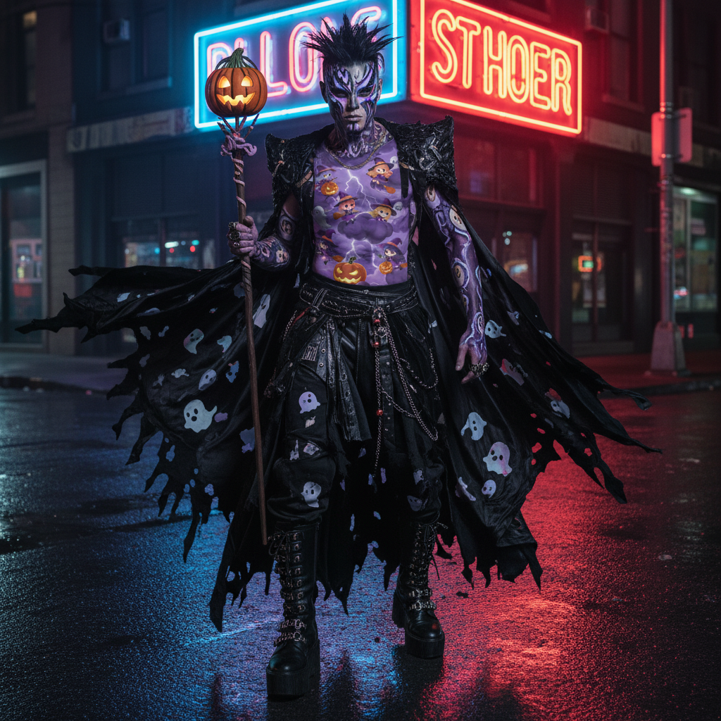 🧙‍♀️ Witchy Sky 3D All-Over Print Sleeve T-Shirt