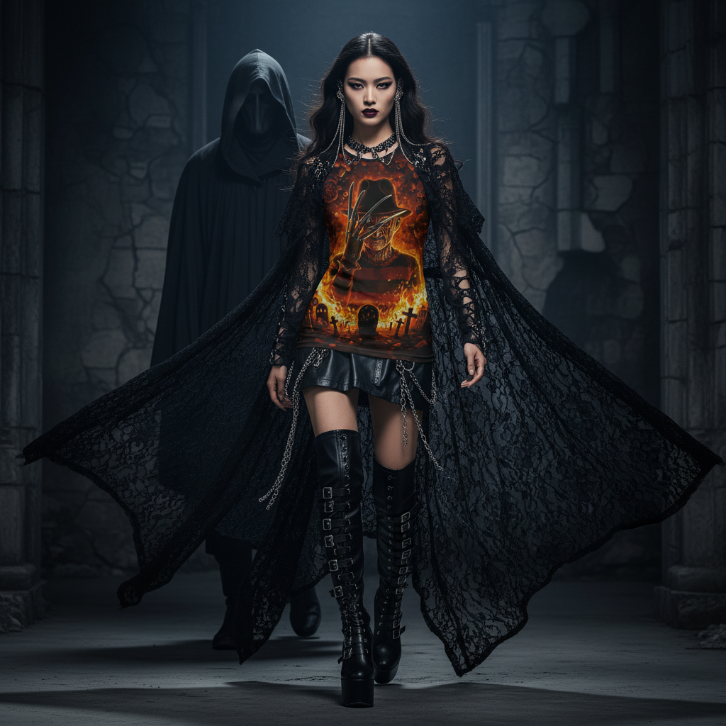 🔥 Nightmare Inferno 3D All-Over Print T-Shirt