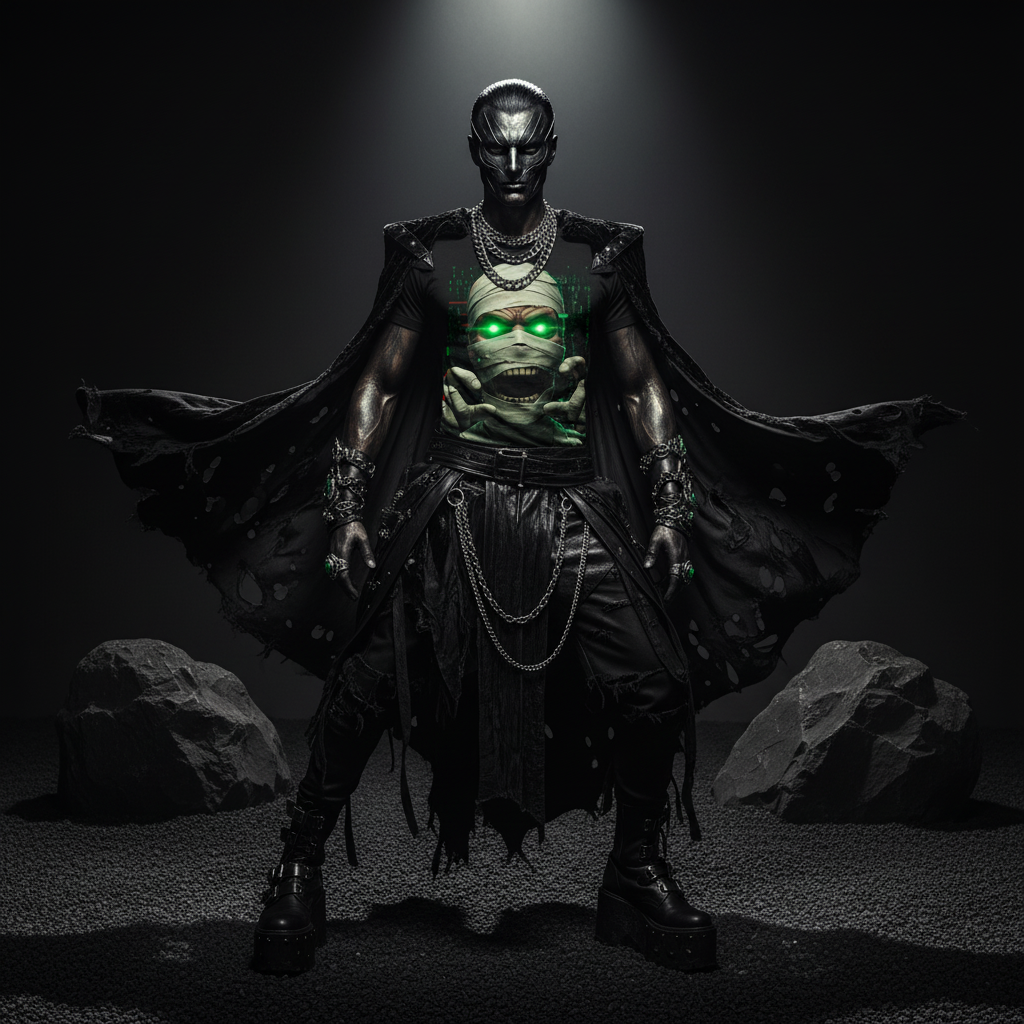 ⚡ Cyber Mummy 3D All-Over Print T-Shirt